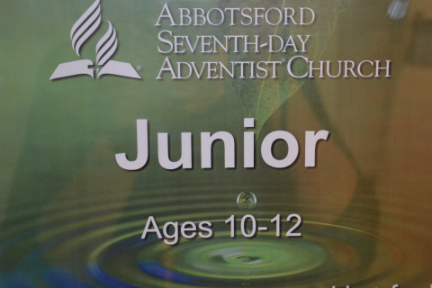 graphic saying "Junior" ages 10-12